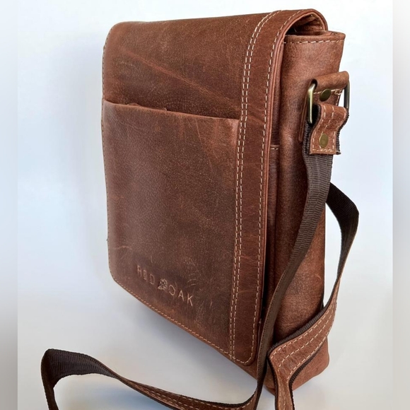 Cross body bag, Leather bag, Sling bag pebbled leather. - Picture 5 of 8